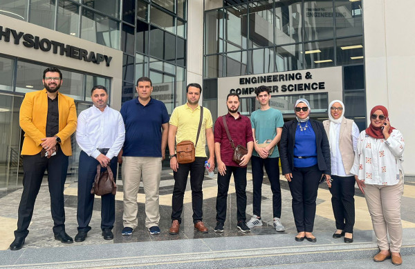 عمادة تكنولوجيا المعلومات في التطبيقية تختتم جولة علمية لعدد من الجامعات والشركات التكنولوجية بمصر