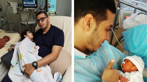 طبيب أردني ينعى طفله الغريق بكلمات وصورة مؤثرة