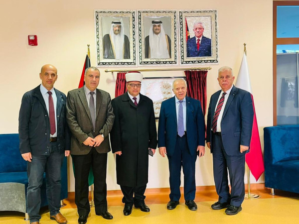 البكري يلتقي رئيس جمعية قطر الخيرية والأمين العام لصندوق الزكاة القطري