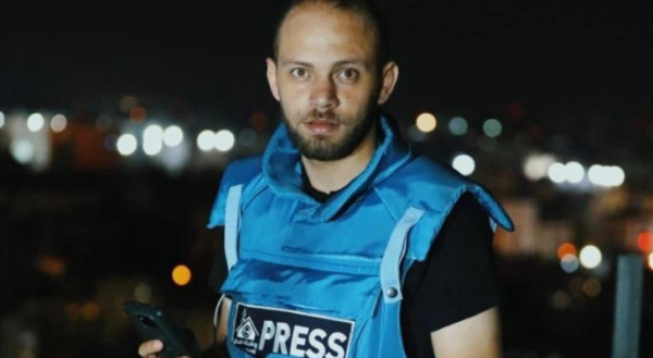 استشهاد الصحفي هشام النواجحة متأثراً بجروحه بقصف إسرائيلي غرب غزة