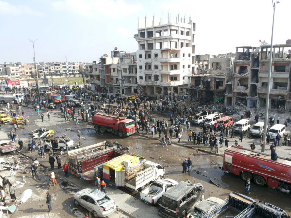 سورية تعلن الحداد على ضحايا تفجير حمص
