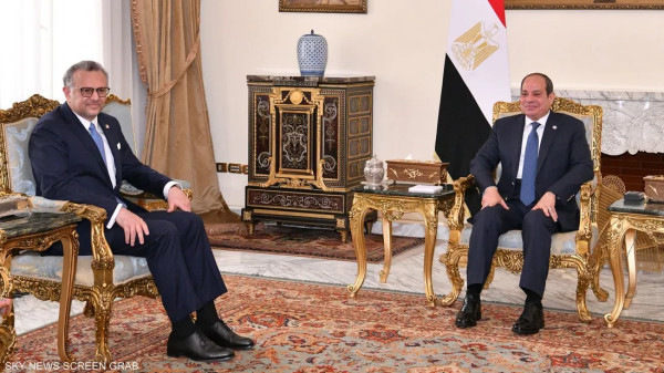 الرئيس المصري يبحث مع مستشار ترمب الأوضاع في غزة