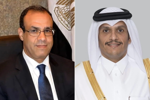 تفاصيل اتصال هاتفي بين رئيس وزراء قطر ونظيره المصري بشأن غزة