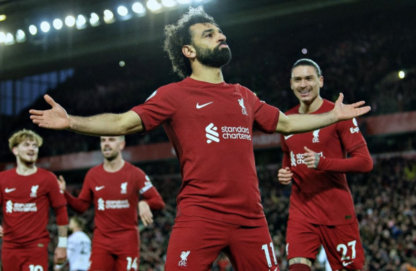 تعليق محمد صلاح بعد أن أصبح الهداف التاريخي لليفربول