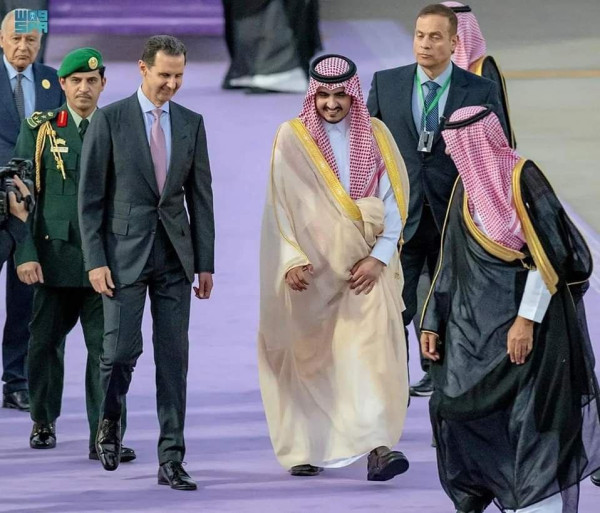 الرئيس السوري يصل السعودية للمشاركة في القمة العربية