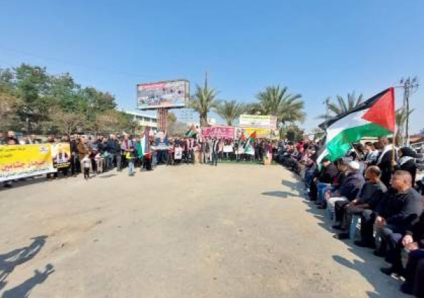 أريحا: وقفة تطالب باسترداد جثامين شهداء مخيم عقبة جبر