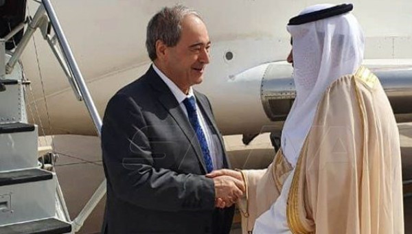 وزير الخارجية السوري يصل السعودية للمشاركة بالاجتماع الوزاري الثاني للدول العربية