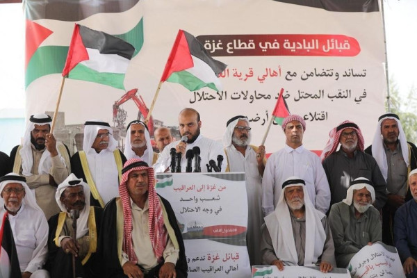 تجمع قبائل البادية في غزة يستنكر هدم قرية "العراقيب" للمرة 220