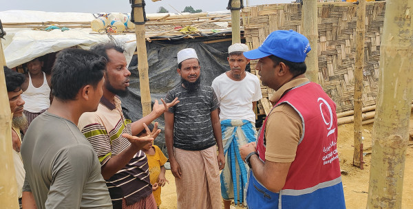 قطر الخيرية تعيد بناء 326 منزلا للاجئين الروهينغا