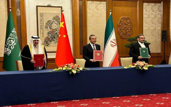 الجزائر ترحب بعودة العلاقات الدبلوماسية بين السعودية وإيران