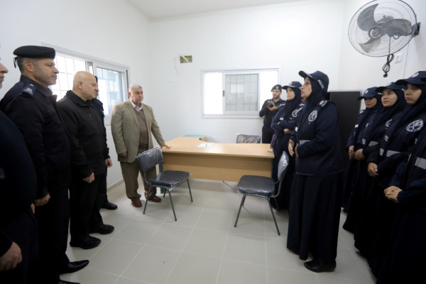 شاهد: افتتاح مركز شرطة العباس بغزة بعد إعادة إعماره