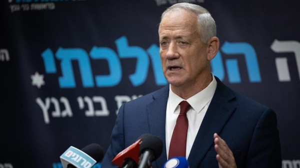 غانتس: قضية الدولة الفلسطينية غير واردة الآن