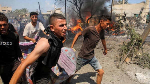 مجزرة جديدة.. ثمانية شهداء بقصف الاحتلال خيمة تؤوي نازحين في حي الرمال وسط غزة