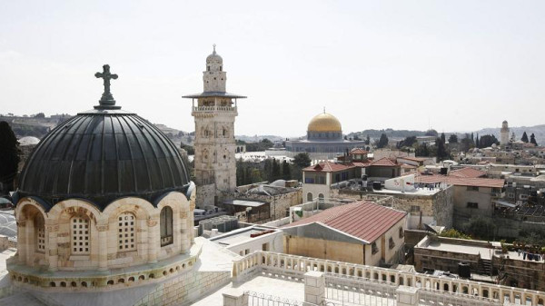 "الرئاسية العليا" تدين اعتداء مستوطن على كنيسة "حبس المسيح" في القدس