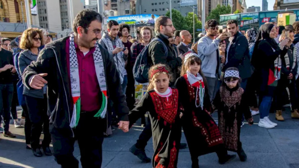الجالية الفلسطينية ومناصري فلسطين في أستراليا يحيون الذكرى الـ 75 للنكبة
