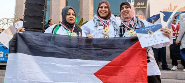 الفريق الفلسطيني يحصد 41 ميدالية في مهرجانات ومسابقات الطهي الدولية في مصر