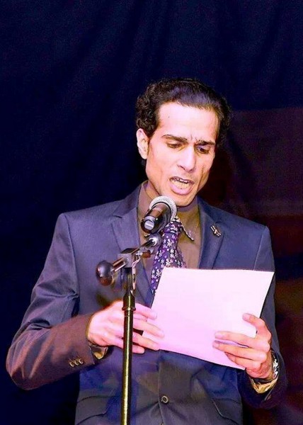 الشاعر منير النمر يلقي قصيدة الجديدة "تبقى الحسين" بفعاليات "كربلاء الصغرى" بالقديح