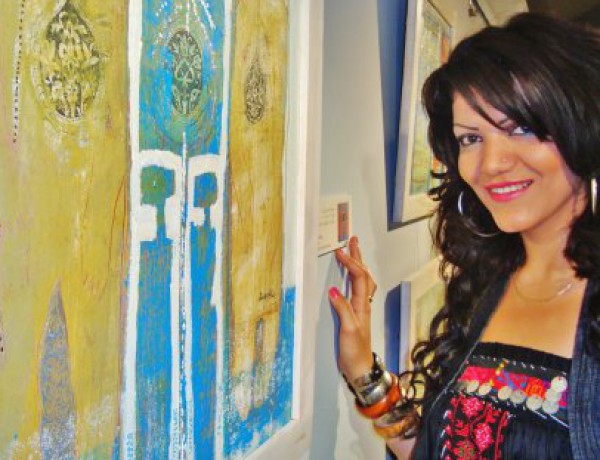 المراة رمز أصيل للجمال والحب والمقاومة في معرض"أنا لست دمية" للفنانة الفلسطينية ريما المزين