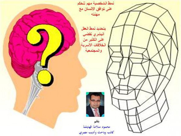 الشخصية والذكاء بقلم:‏محمود سلامة الهايشة‬