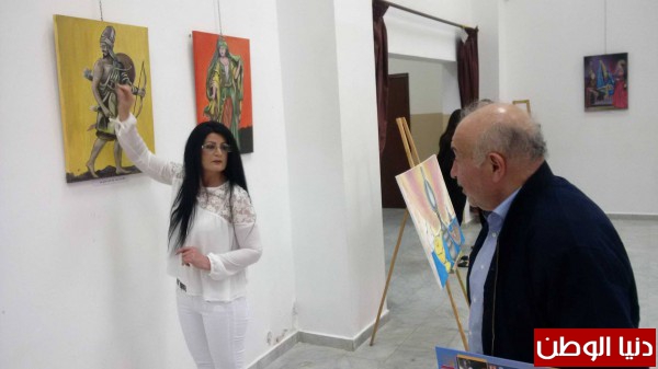 معرض التراث للفنانة التشكيلية ليلى الاحمدية نويهض في مركز ابحار الثقافي