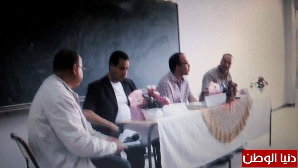 مناقشة "شعريّة المكان في حدث ذات جدار" في جامعة محمد بوضياف