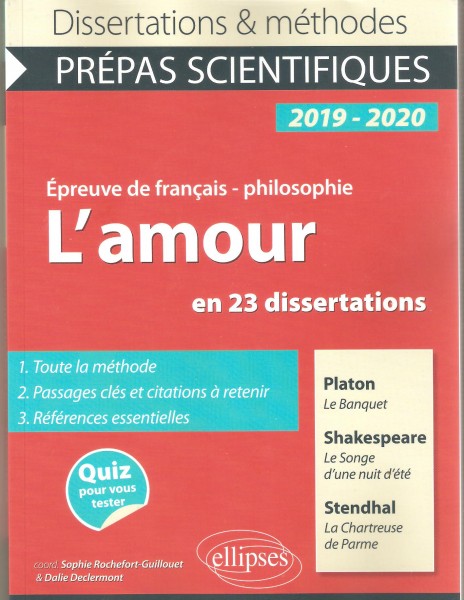 صدور كتاب " L’amour en 23 dissertations "
