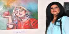 الفنانة التشكيلية ليلى الأحمدية نويهض: توثق التراث بالألوان
