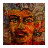 الفنان التشكيلي العالمي بسام الحجلي يتمرد على اللوحة