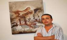 حوار مع الفنان التشكيلي مبارك عمان