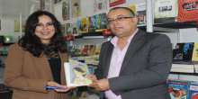 الفنانة يسرا طارق توقع روايتها الأدبية "الواهمة" بمعرض الكتاب